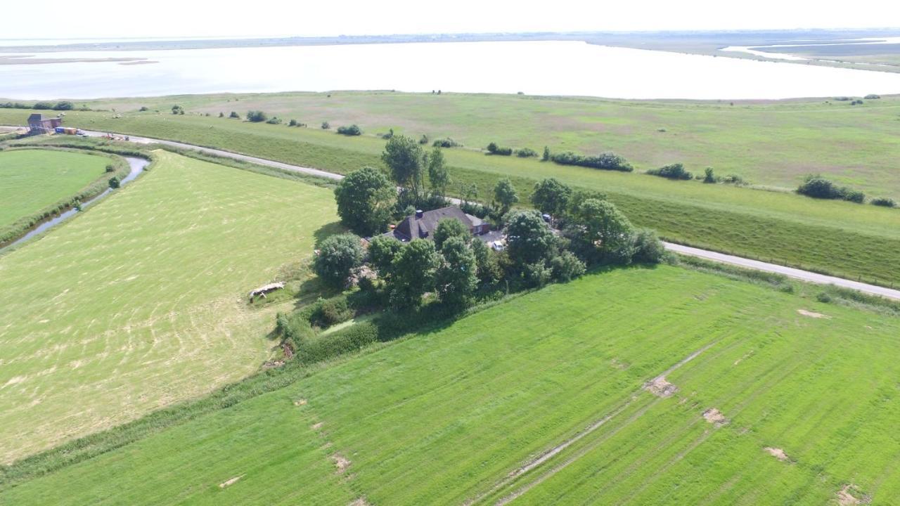 Ferienwohnung Diekblick - Kleiner Deichhof Hattstedtermarsch Buitenkant foto